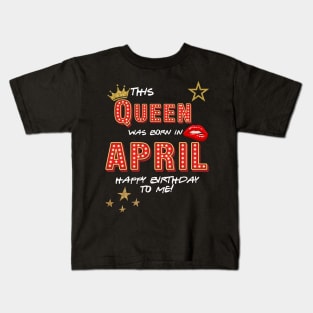 April Birthday Gift Kids T-Shirt